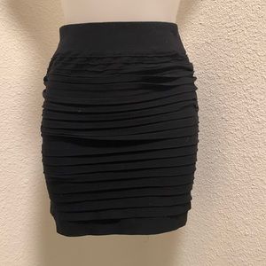 Mini Black Skirt